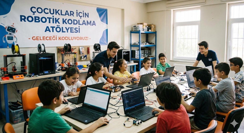 Çocuklar İçin Robotik Kodlama Atölyesi