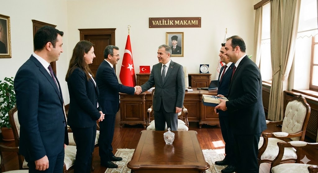 Yönetim Kurulumuzdan İl Valisine Nezaket Ziyareti